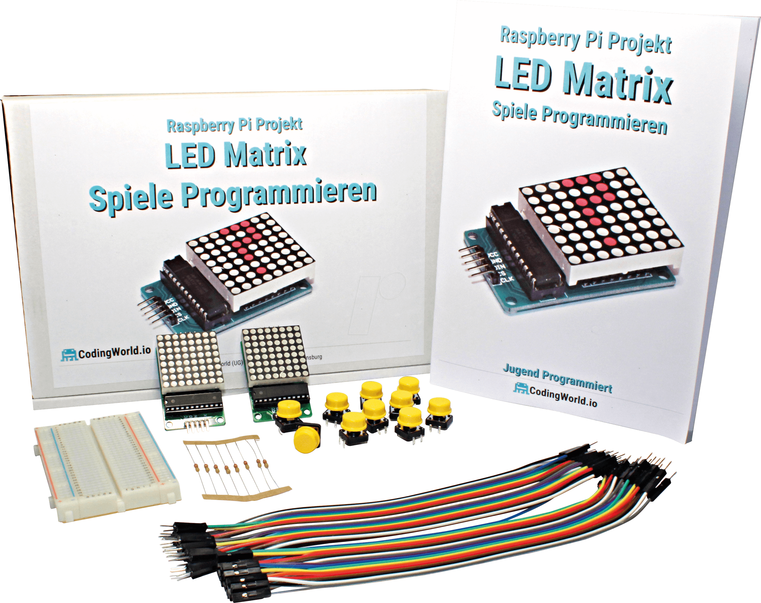 RASP JP SPIELE - Raspberry Pi - Das Jugend Programmiert Spiele Kit