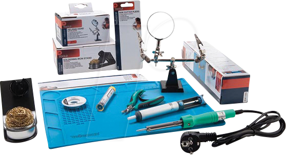 VEL WTS100 - Löt-Einsteigerset, 8-teilig