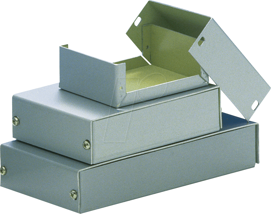 TEKO B3 - Alugehäuse, 102 x 72 x 43 mm, silber