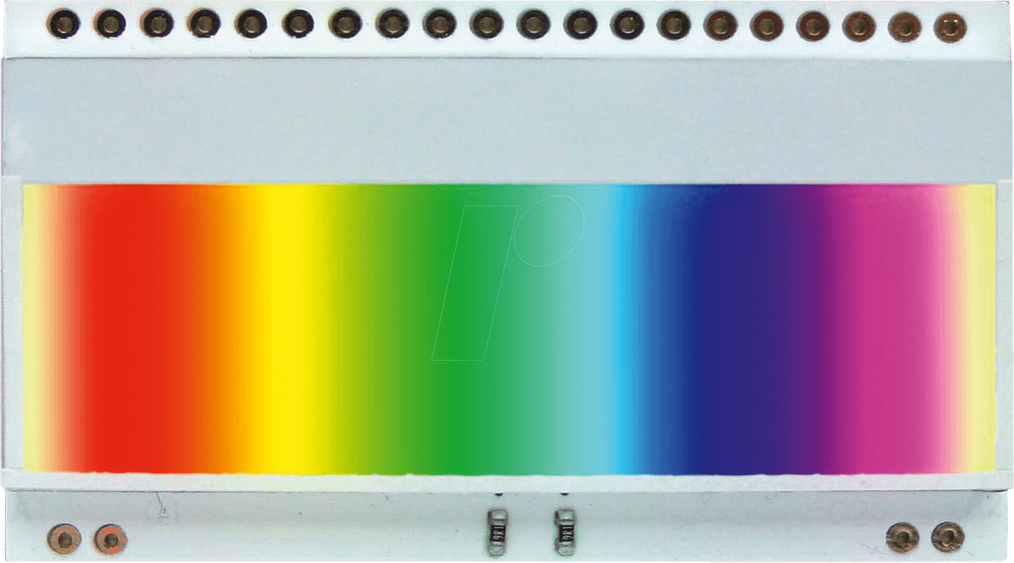 EA LED55X31-RGB - LED-Beleuchtung für EA DOGM081/132/162/163, RGB
