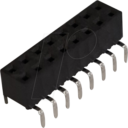 BKL 10122232 - Buchsenleiste zweireihig mit Dual Entry, 2x8