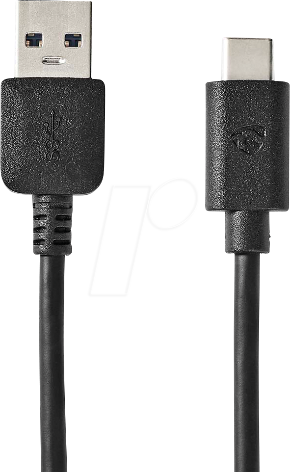 N CCGW61650BK10 - USB 10 Gb/s Kabel, A-Stecker > C-Stecker, 1m, Schwarz