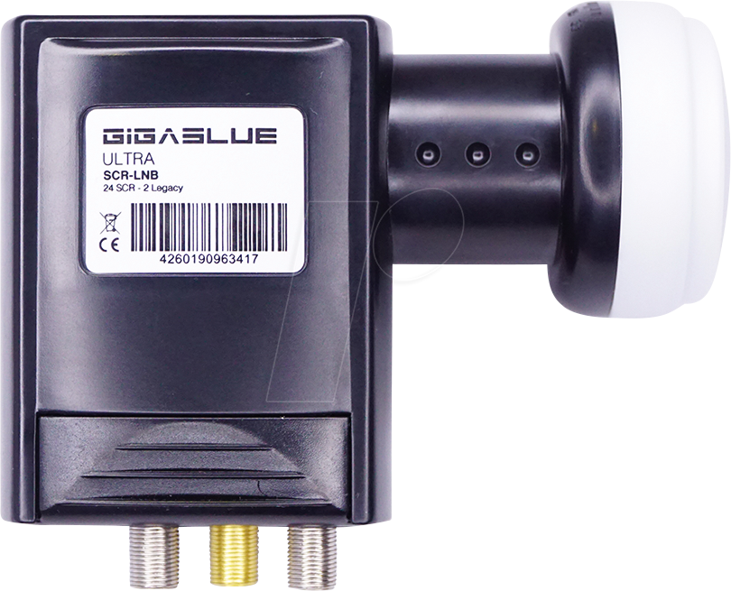 Thumbnail - GBL SATLNBTWI012 - GigaBlue Ultra SCR-LNB / 24 SCR - 2 Legacy UHD 4K LNB