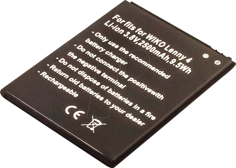 AKKU 31151 - Smartphone-Akku für WIKO-Geräte, Li-Ion, 2500 mAh