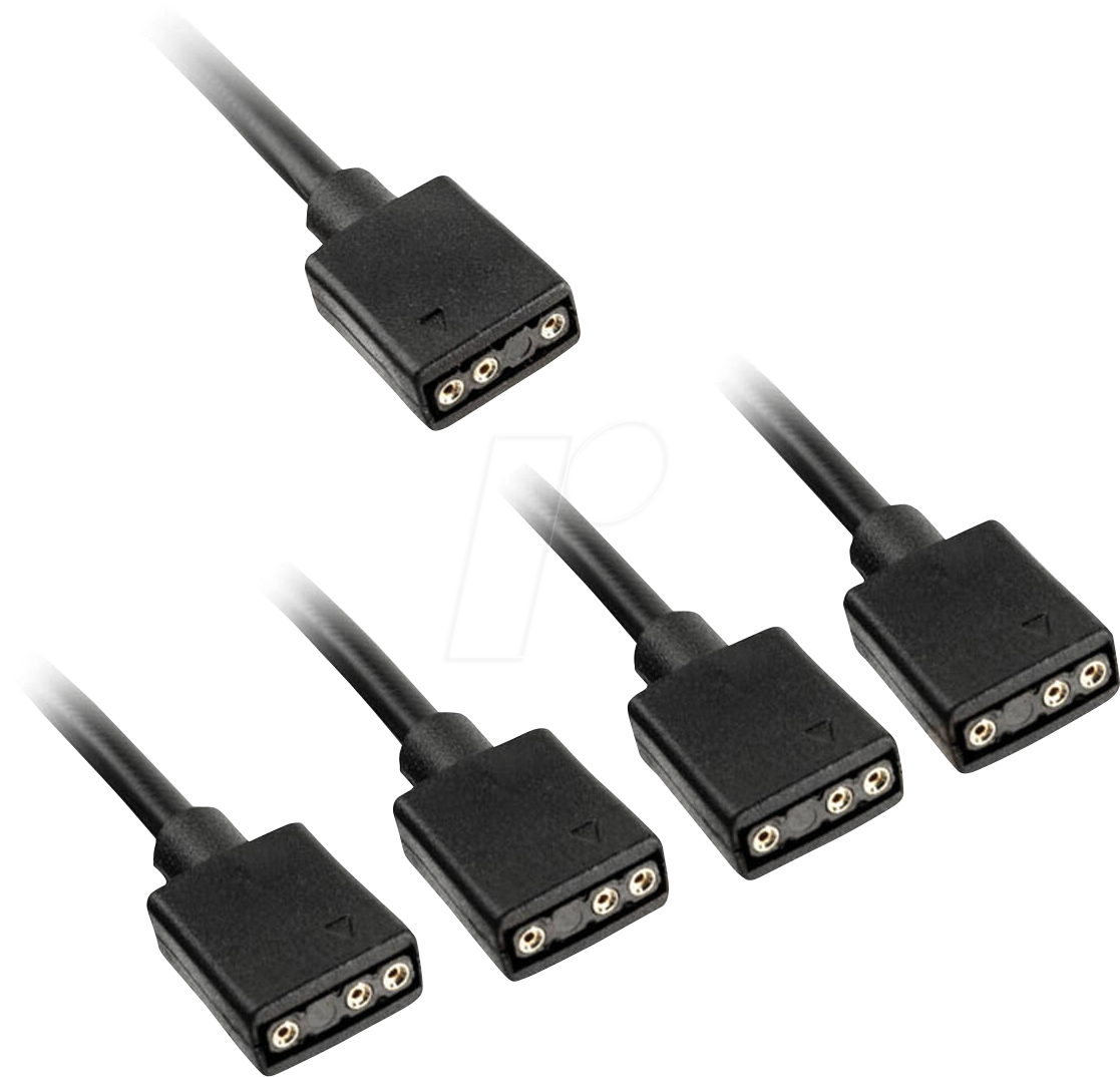 KOLINK 05310 - Kolink ARGB 1-4 Splitterkabel - 30 cm