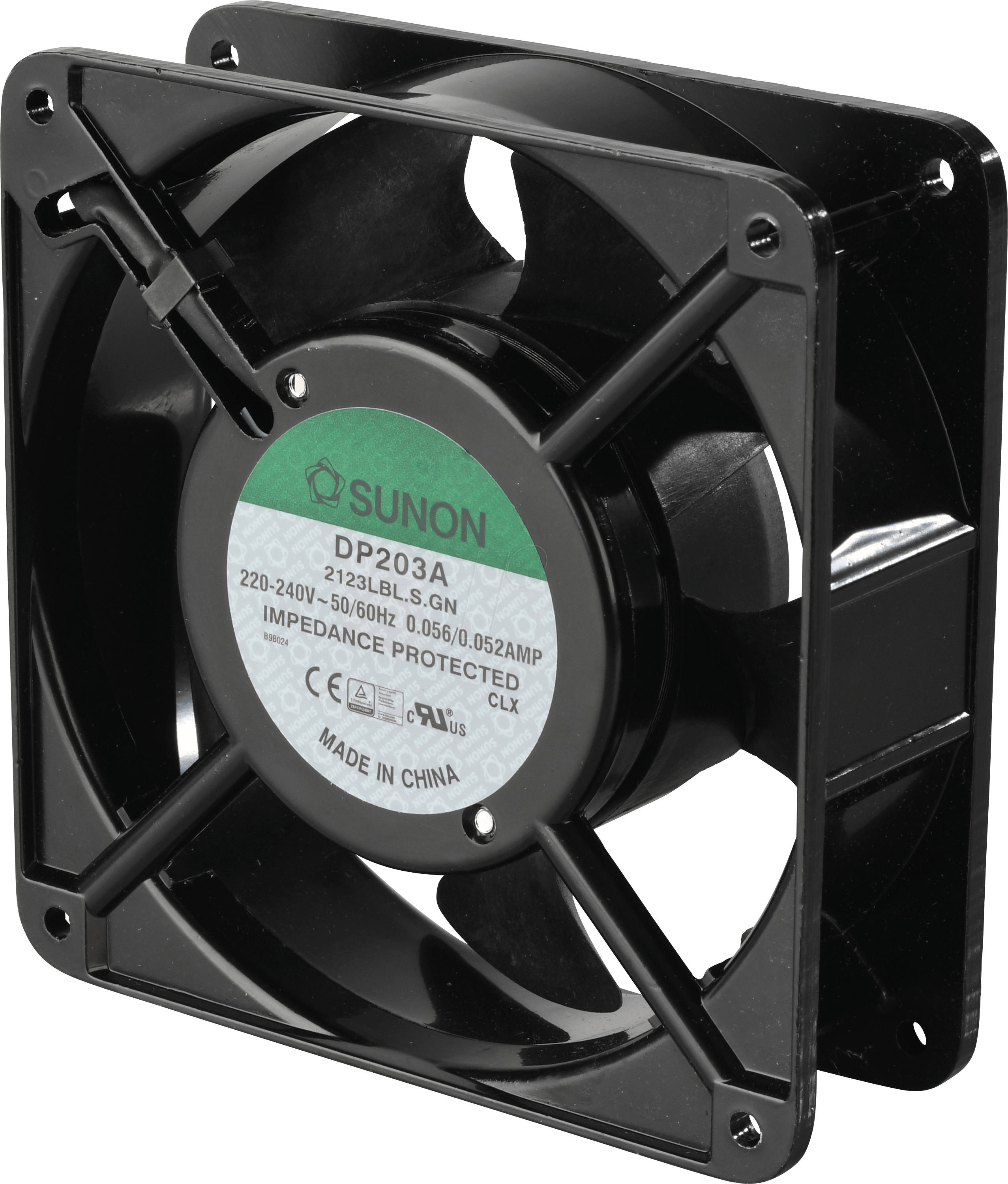 SUN DP203A21 - Axiallüfter, 120x120x38mm, 230VAC, U/min:2300