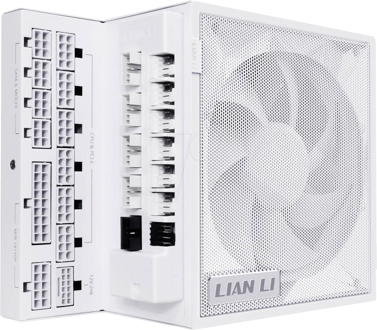 LIAN EG1200GW - Lian Li EDGE GOLD 1200 Netzteil, weiß, inkl. USB-Hub