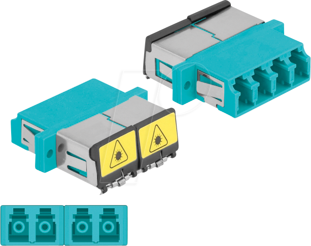 DELOCK 86905 - LWL Kupplung LC/LC Quad