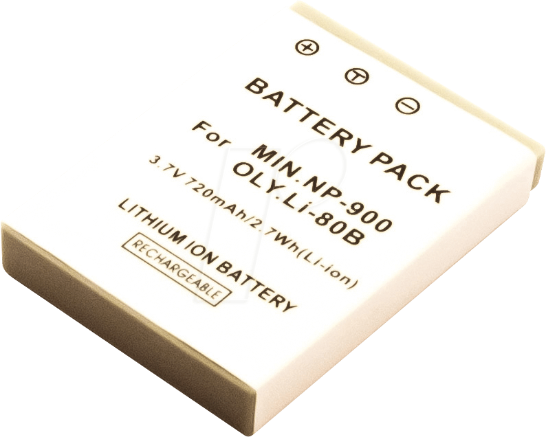 AKKU 42910 - Akku, Digitalkamera, kompatibel, 720 mAh