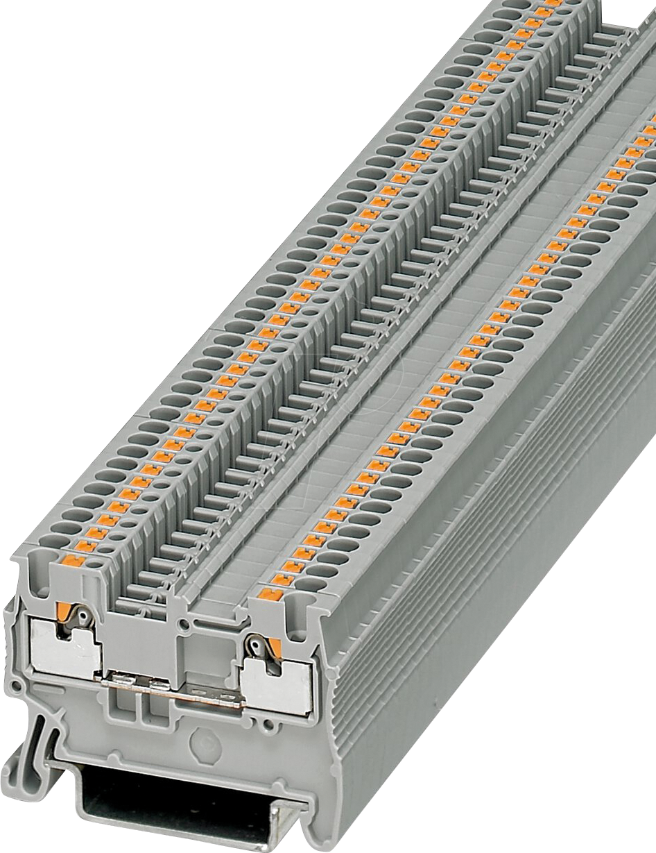 PT 1,5 S - Durchgangsklemme, PT 1,5/S grau