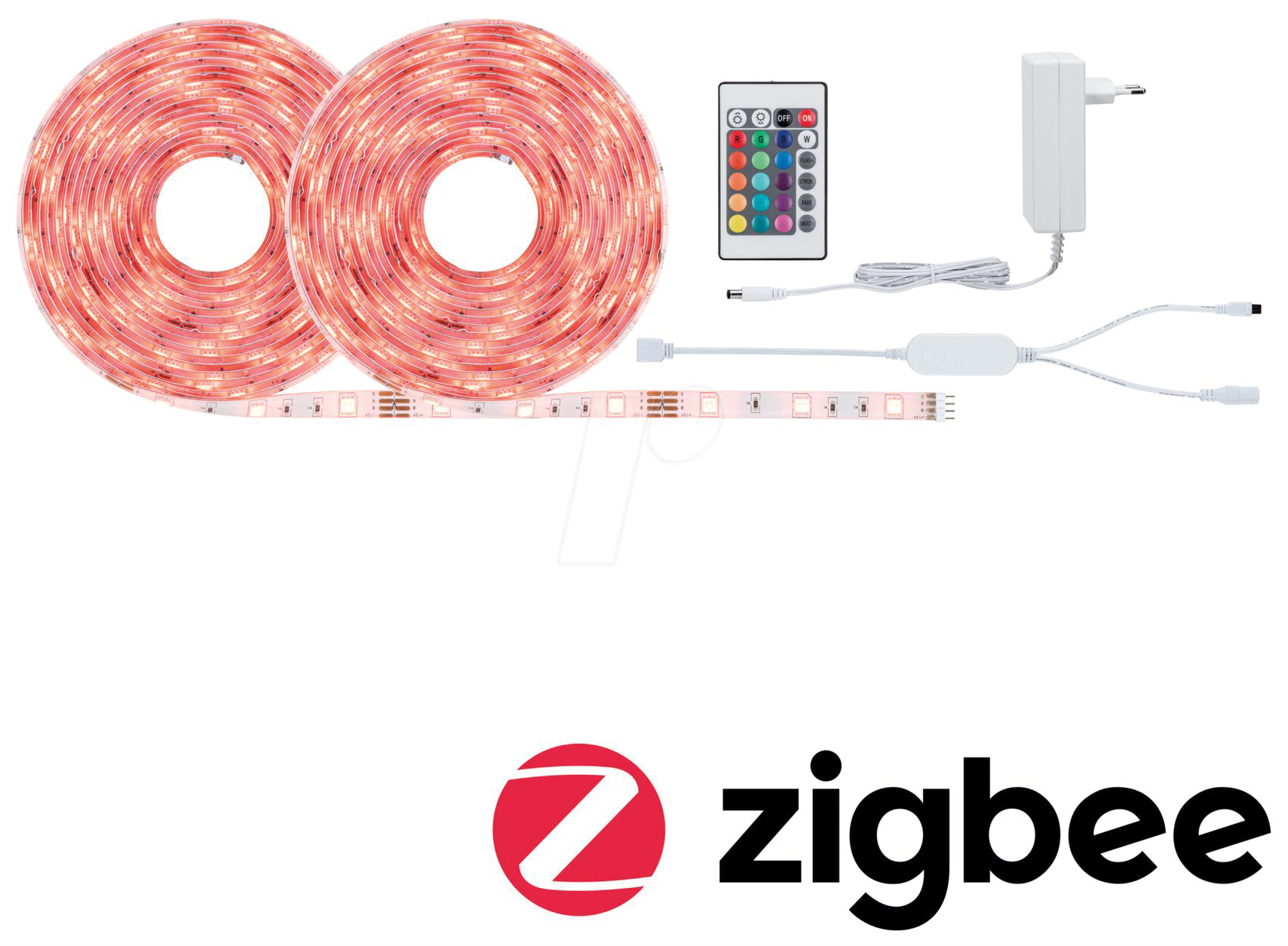 PLM 70535 - LED-Streifen SimpLED, 20 W, 450 lm, RGB, 10000 mm, Zigbee
