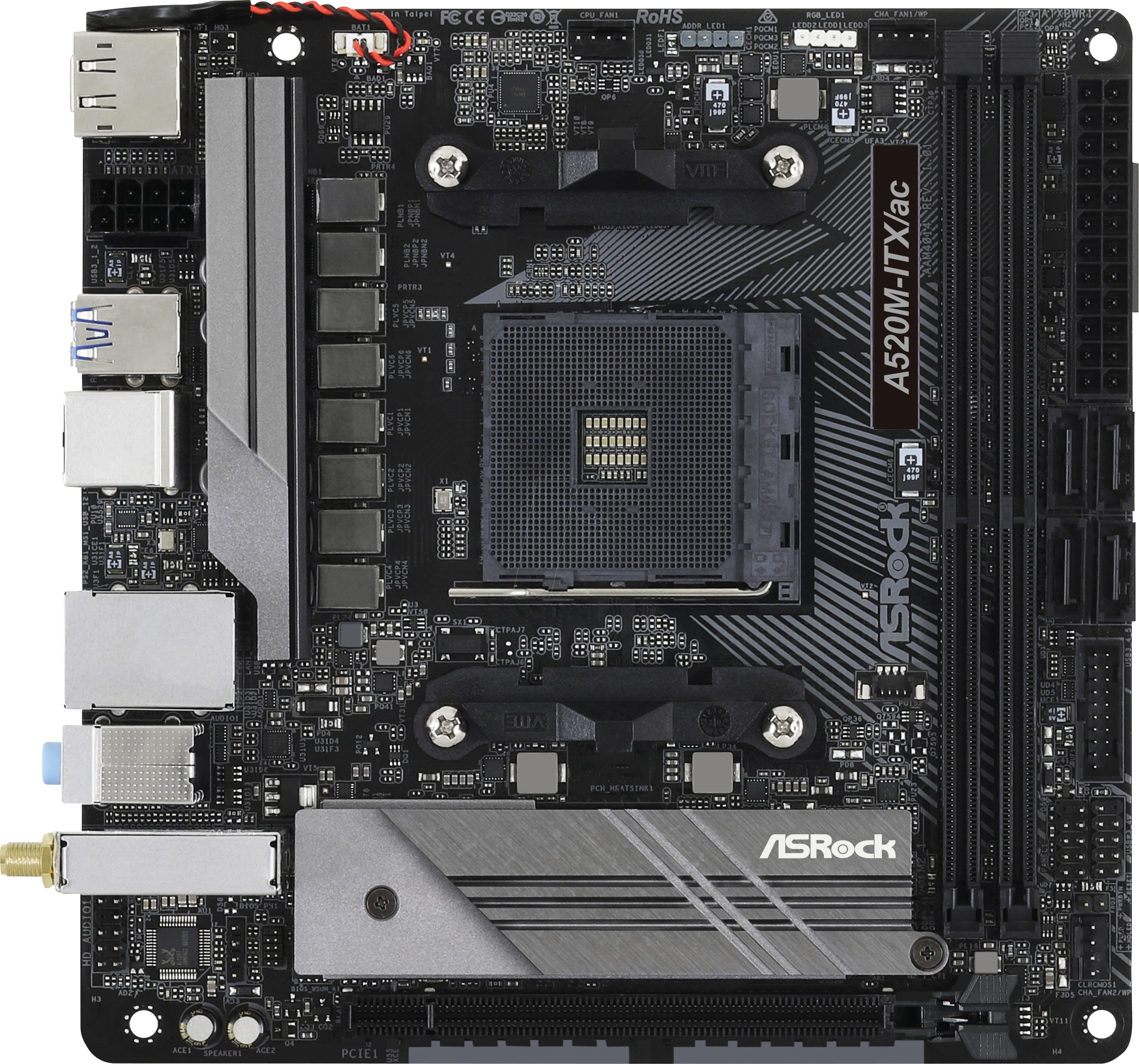 ASR 90MXBDG0 - ASRock A520M-ITX/AC (AM4)