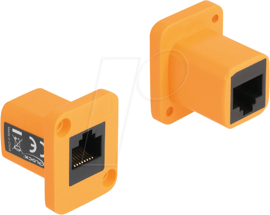 DELOCK 87998 - D-Typ Modul, RJ45, Buchse / Buchse