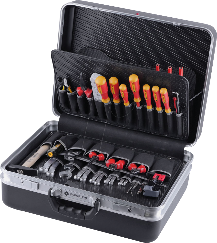 BERN 6600 - Werkzeugkoffer TELECOM, 124-teilig