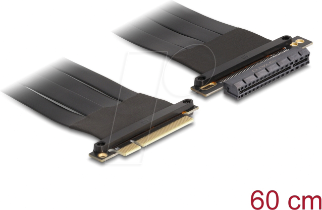 DELOCK 88030 - Riser Karte, PCIe x8 > PCIe x8, 60 cm Kabel