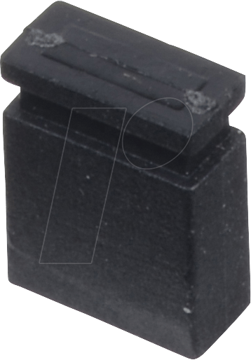 MPE 149-2-002-F0 - Jumper 2,54 mm, geschlossen, schwarz