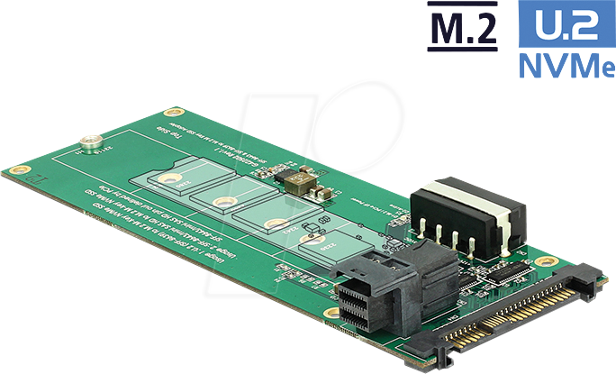 DELOCK 62945 - Konverter U.2 SFF-8639/8643 > M.2 NVMe Key M