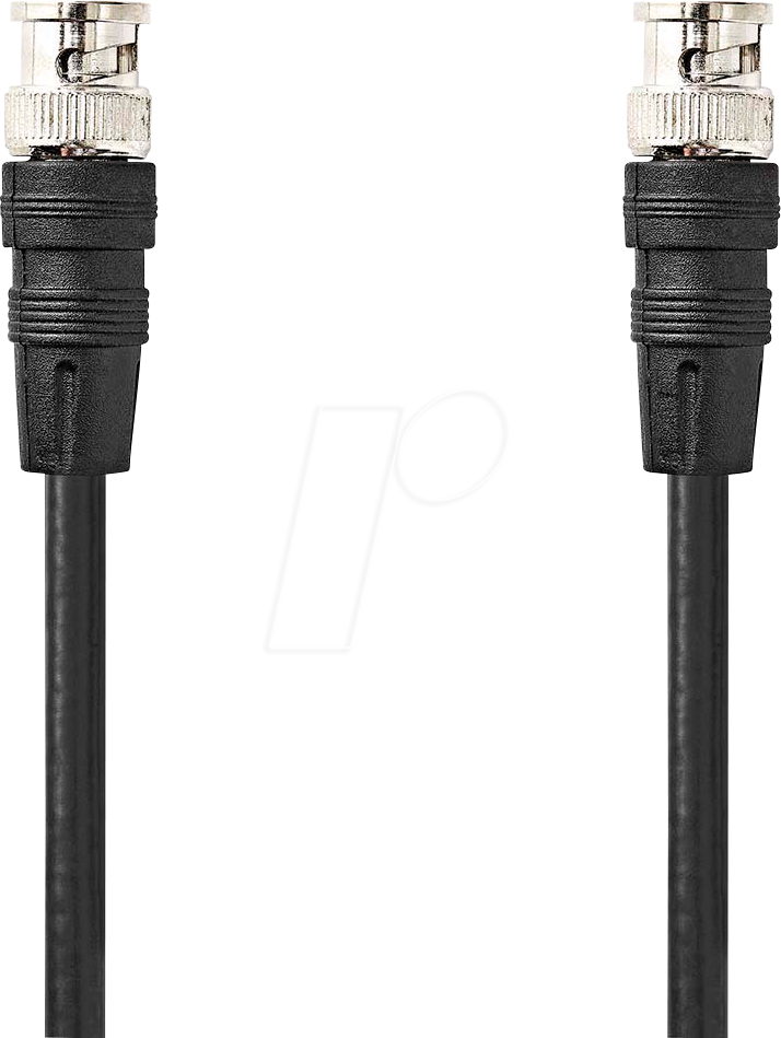 N CVGL01000BK20 - BNC-Videokabel, BNC-Stecker BNC-Stecker, 2.00m, Rund