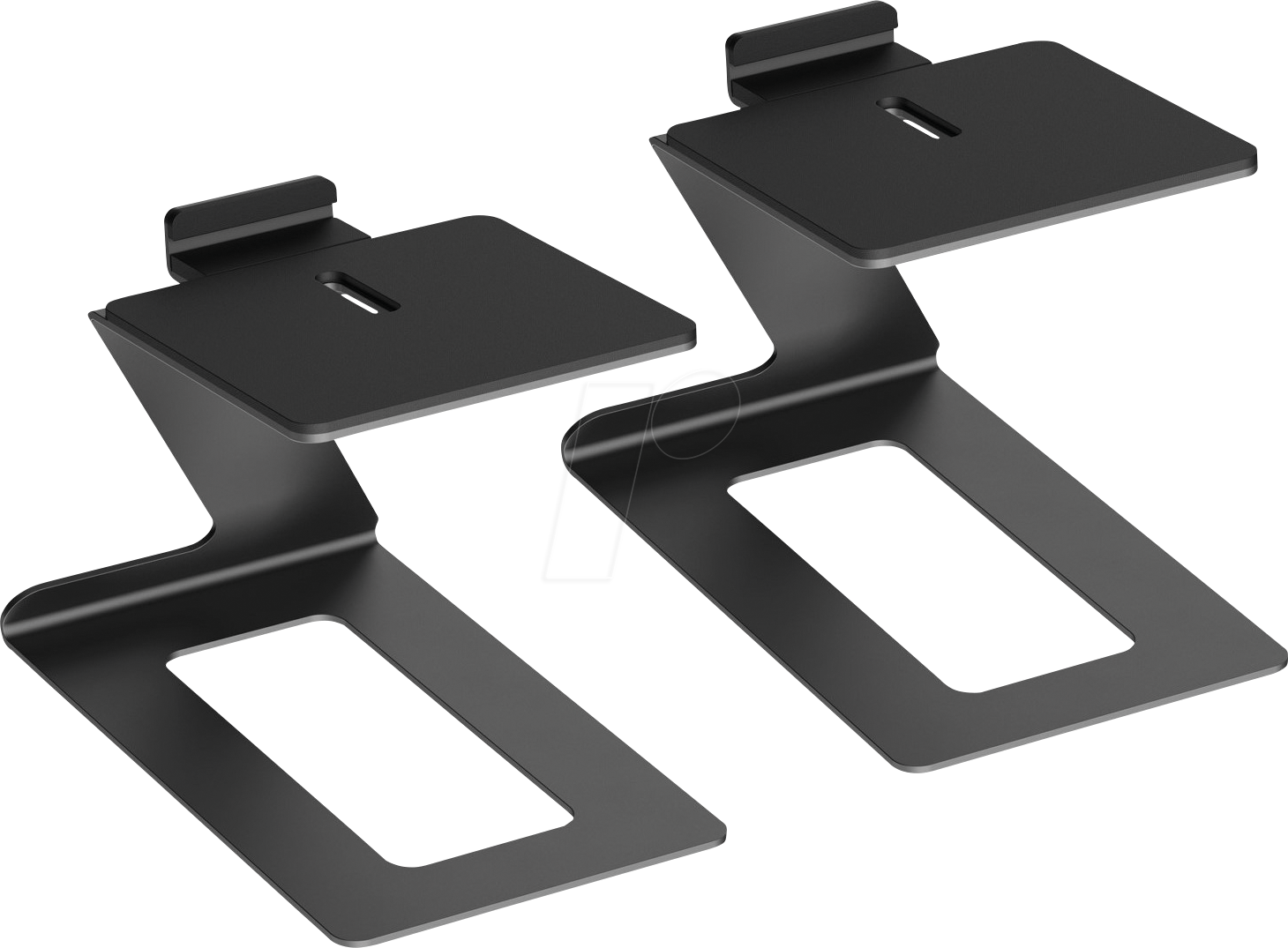 MYW HS33-3L - Lautsprecher Tischständer, 140-190 x 125 mm, 2er Set