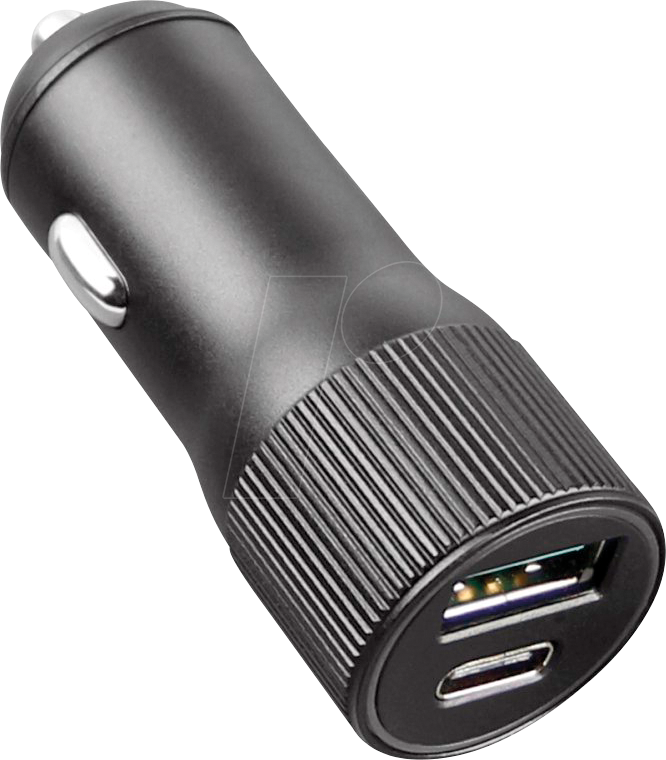 FONTASTIC 254932 - USB-Ladegerät, PD, 30 W, Kfz, USB-C