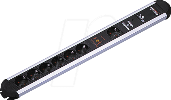 BACH 333.071 - Steckdosenleiste, PRIMO, Typ F - CEE 7/3, 7-fach