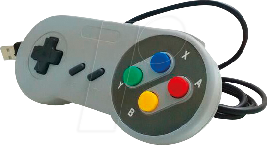 KUB SNES W - Controller SNES USB weiß