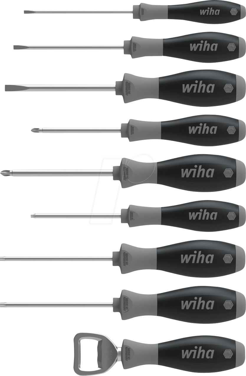 WIHA 46544 - Schraubendreher Set SoftFinish®, 85 Years, 8,5-teilig
