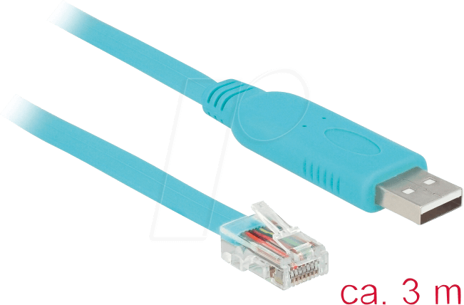 Thumbnail - DELOCK 63289 - Konsolenkabel 3 m blau