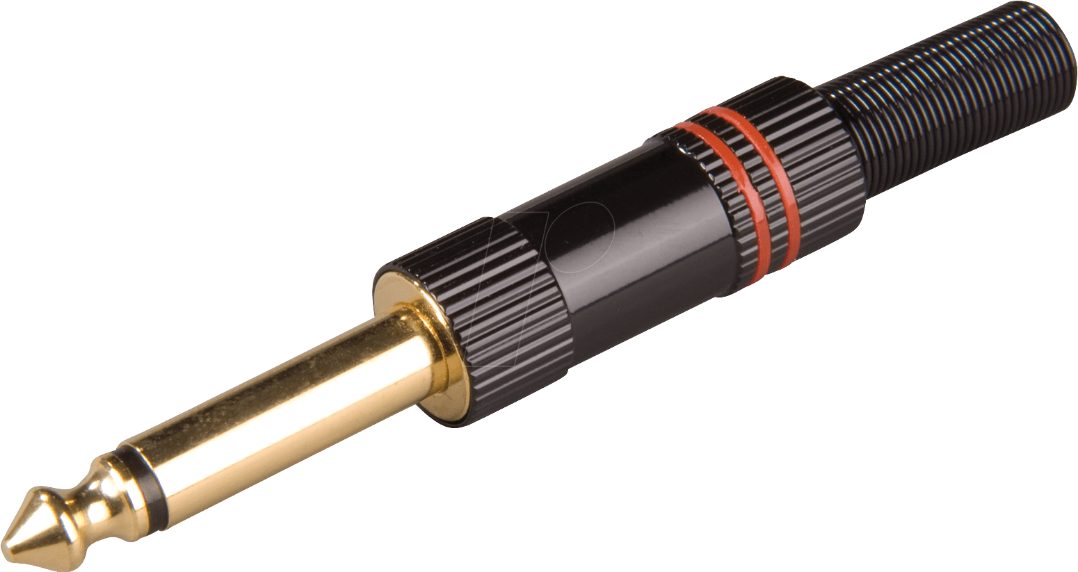 KS 63MGS-RT - Klinkenstecker, 6,3 mm, Mono, 2-pol