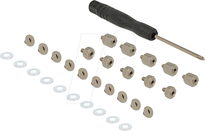 DELOCK 18288 - Befestigungsset 31-teilig für M.2 SSD / Modul