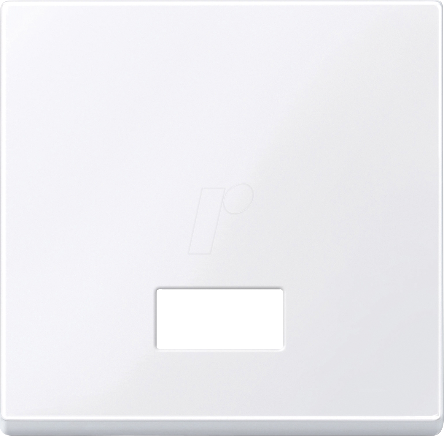 ME SM 432825 - System M, Wippe, Symbolfenster, aktivweiß glänzend antibakteriel