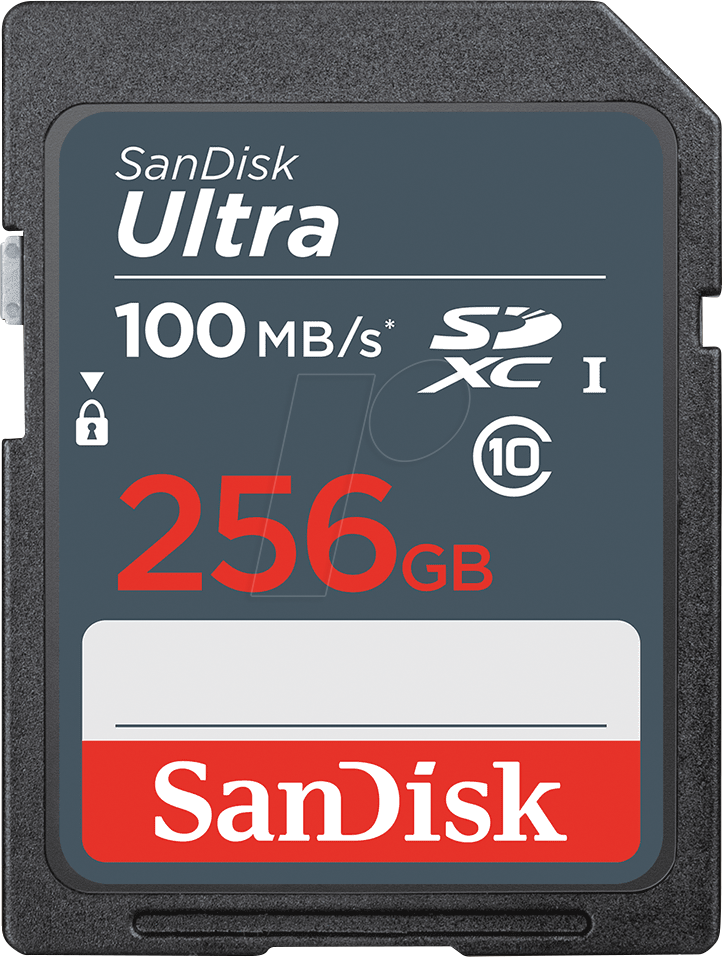 SDSDUNR256GGN3IN - SDXC-Speicherkarte 256GB, SanDisk Ultra