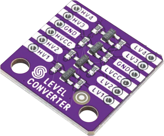 DEBO LLC 4CH - Entwicklerboards - TTL Logic Level Converter, 4 Kanäle