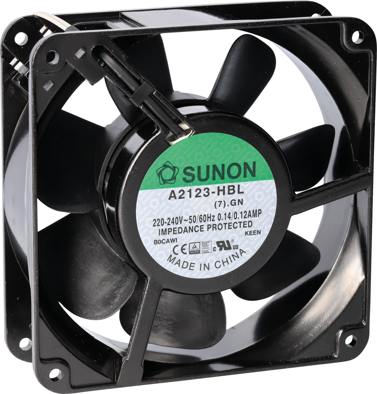A2123HST-7 - Lüfter, 230VAC, 120x120x38mm