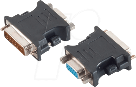 Thumbnail - SHVP BS77416 - DVI Adapter, DVI-I Stecker auf VGA Buchse