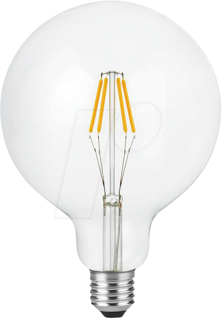 SCHI LX023825302 - LED-Lampe E27, 4 W, 360 lm, 2500 K, Filament, dimmbar