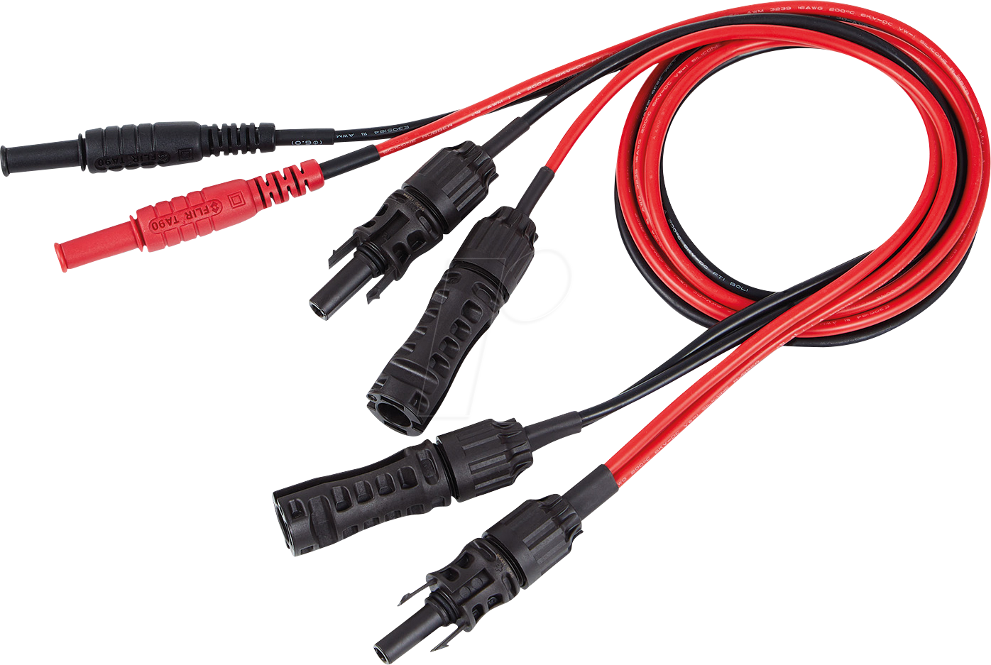 FLIR TA90 - Duale MC4-Testleitungen (m/w), mit Bananensteckern