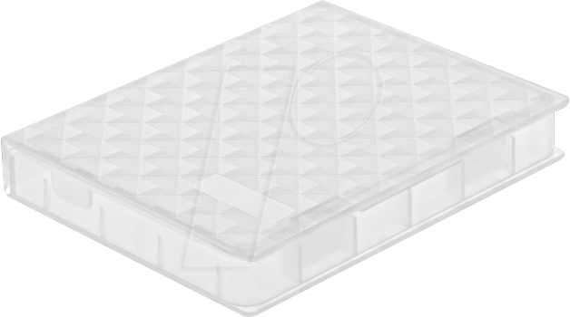 DELOCK 18367 - Schutzbox für 2.5'' HDD / SSD transparent