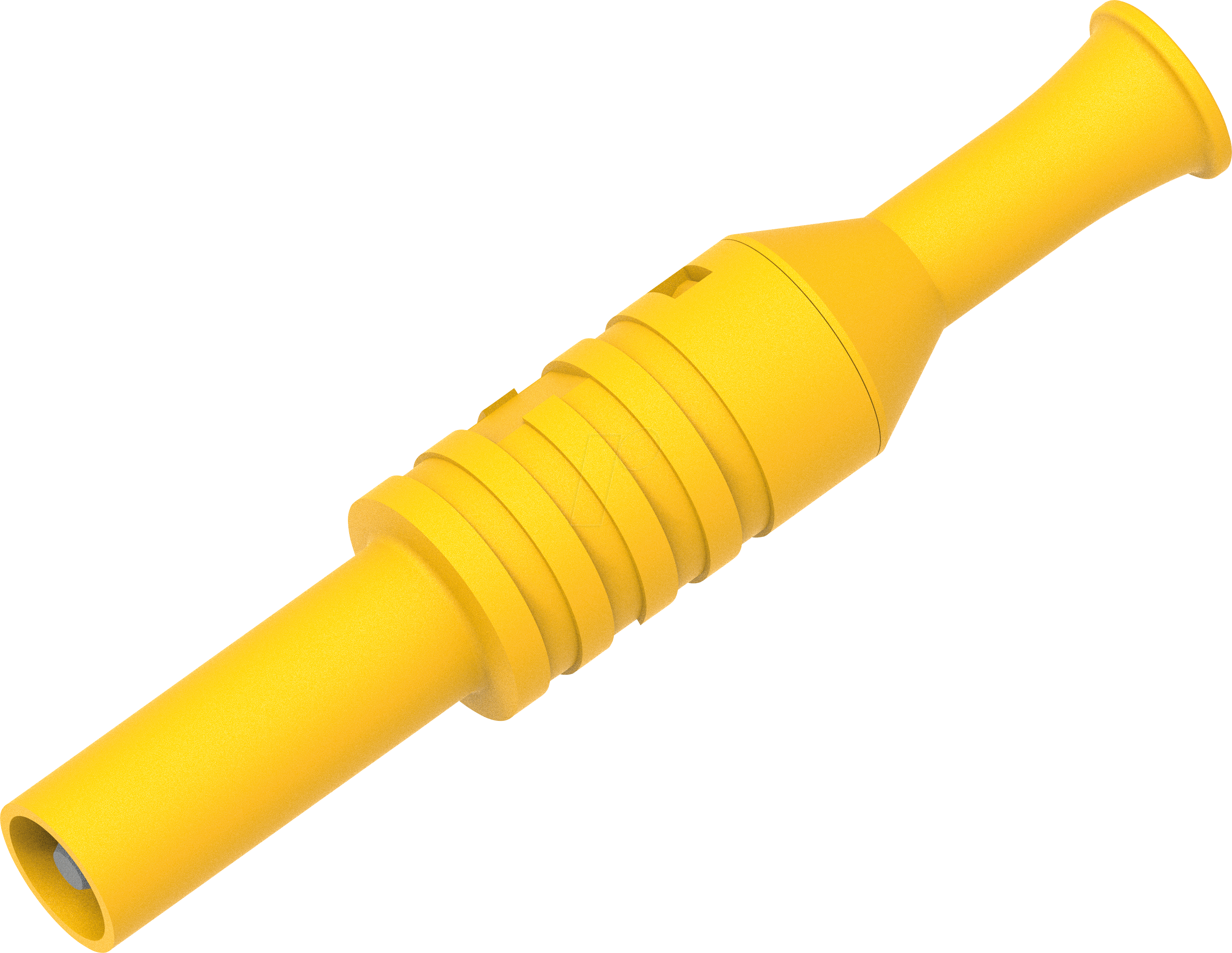 PJP 1065-GE - Sicherheitstecker, 4mm, gelb