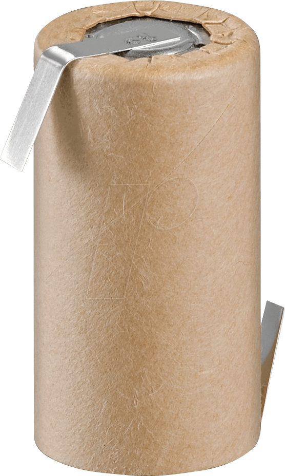 SC 1500 5CPZ - Industriezelle, NiMh, Sub-C, 1,2 V, 1500 mAh, Z-Lötfahnen