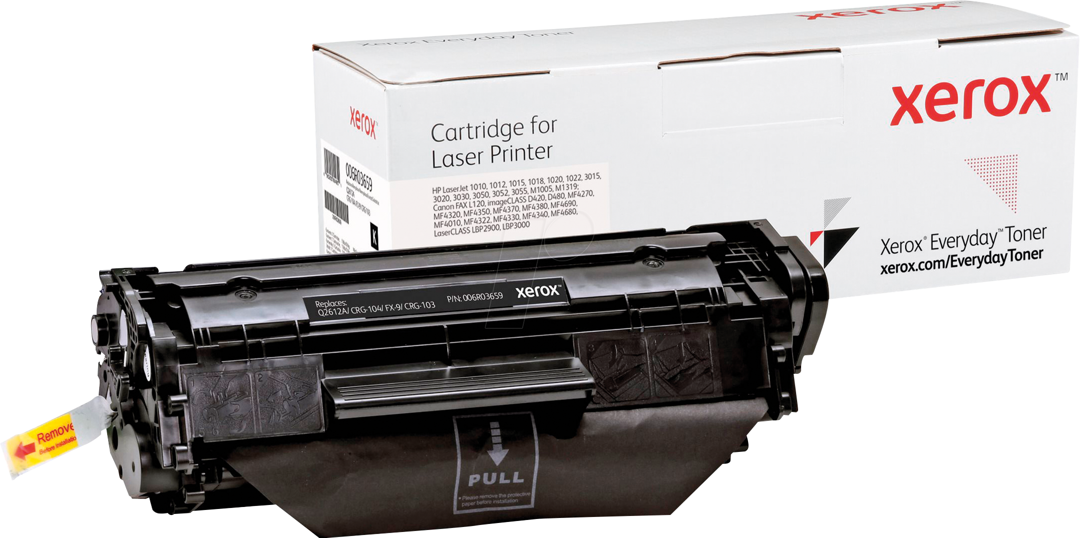 XEROX 006R03659 - Toner, schwarz, 12A, rebuilt, HP