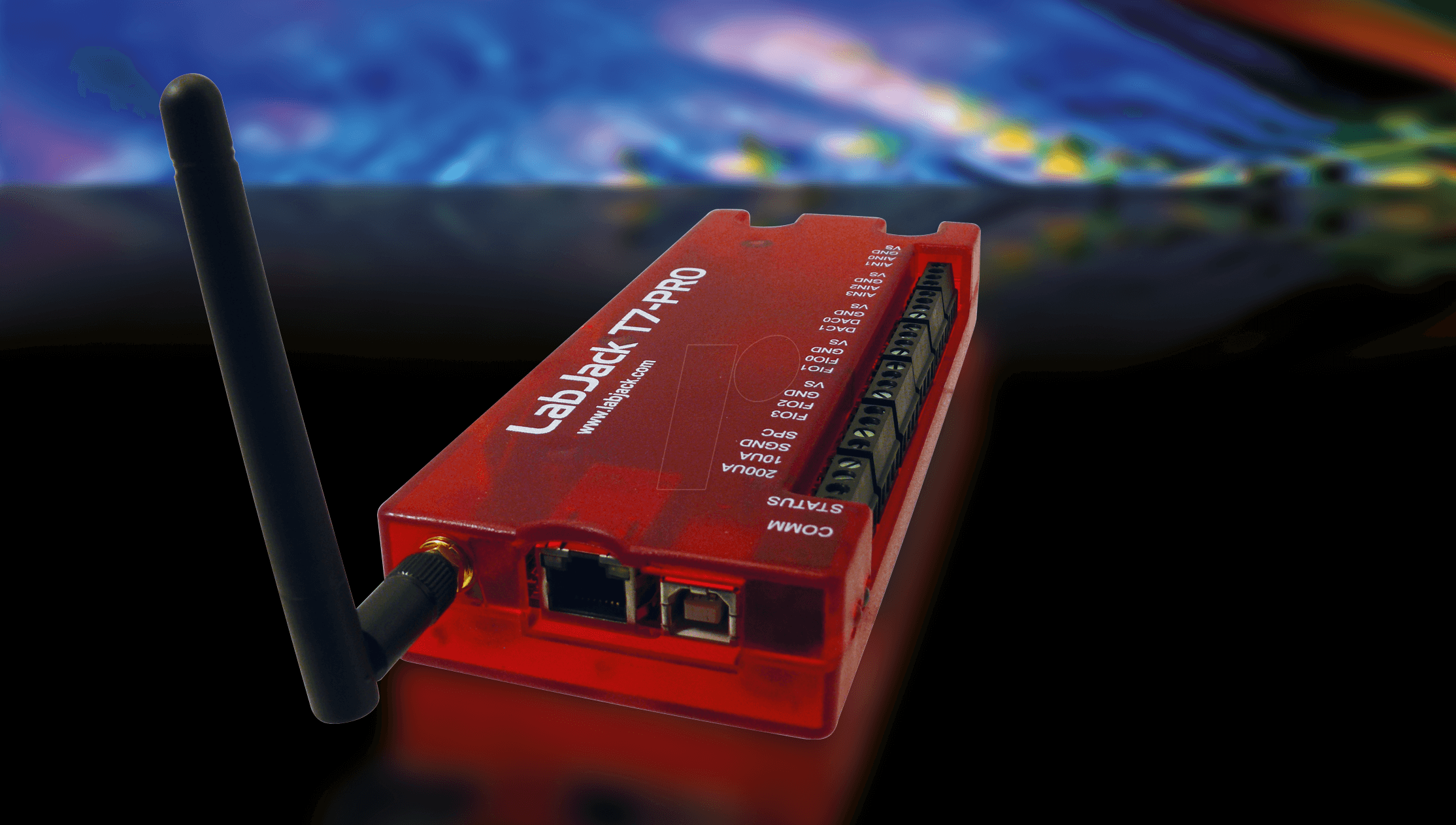 Thumbnail - LABJACK T7 - USB-Messlabor LabJack T7, 16-Bit, 2x Analog, 23 Digital I/O, USB