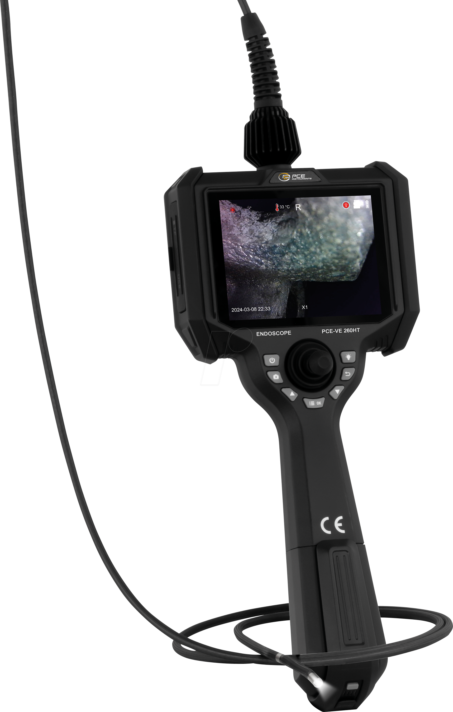 PCE VE 260HT - Hochtemperatur Video Endoskop PCE-VE 260HT