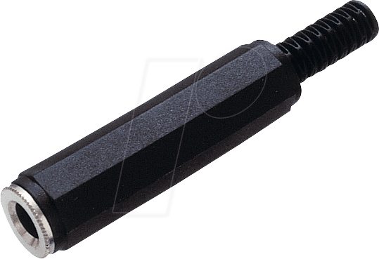 KKS 63 - Klinkenkupplung, 6,3 mm, Stereo, 3-pol