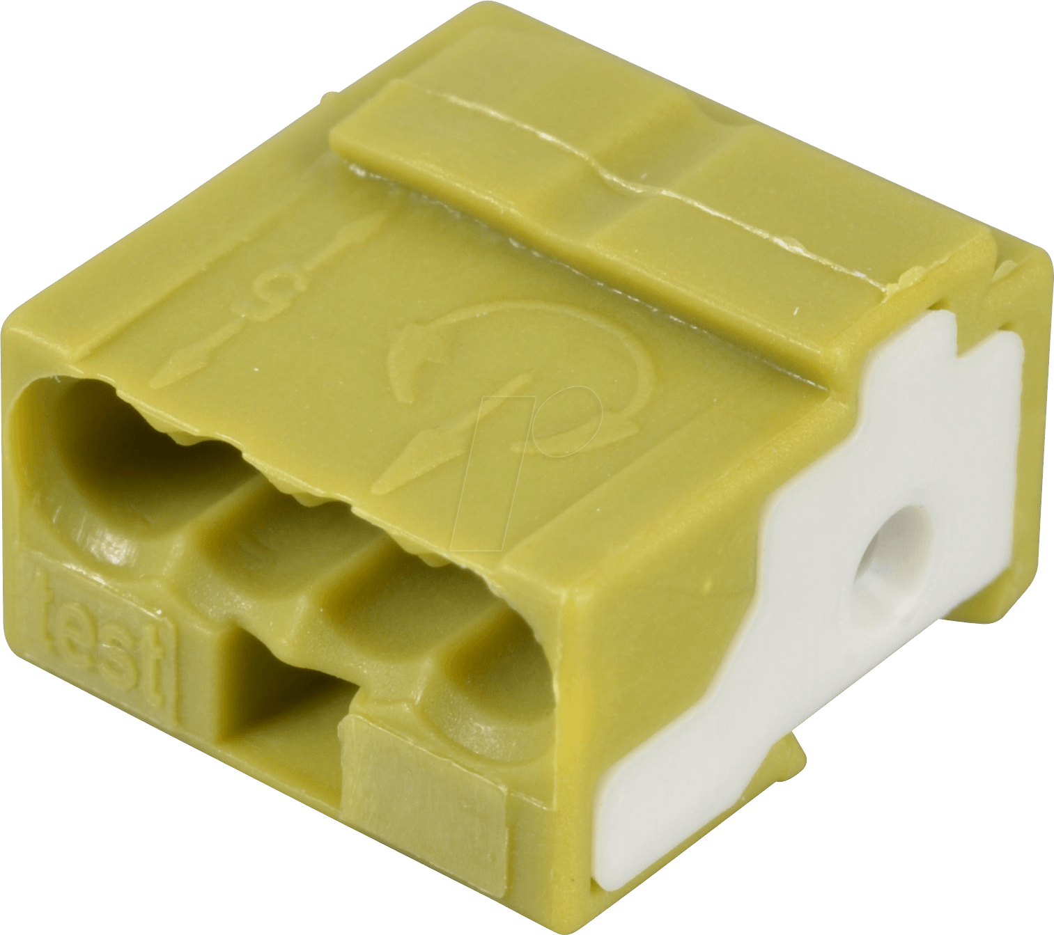 Thumbnail - WAGO 243-724 - WAGO Buchsenklemme f. Leiterplatte, hellgrün