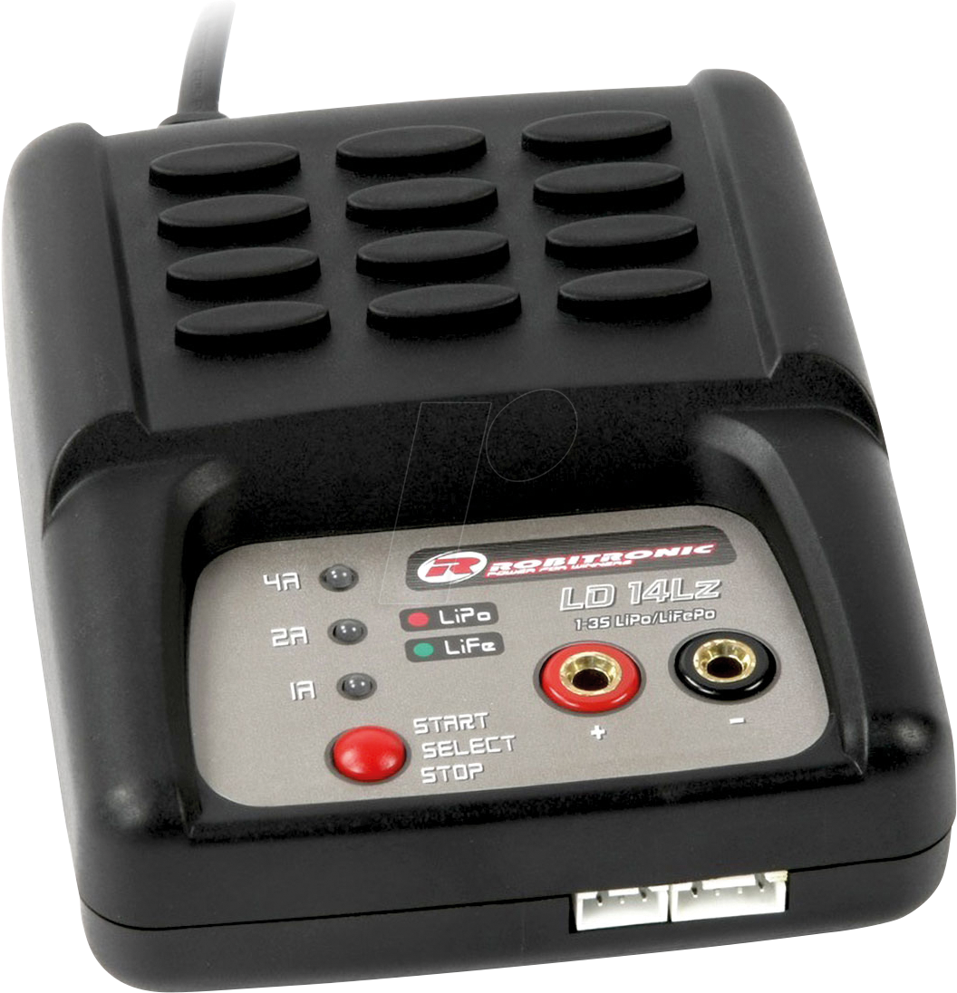 R01009 - Ladegerät für Akkupacks, für 1-3s, max. 4 A