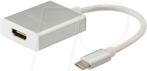 EQUIP 133452 - USB Type-C zu HDMI-Buchse, Adapter