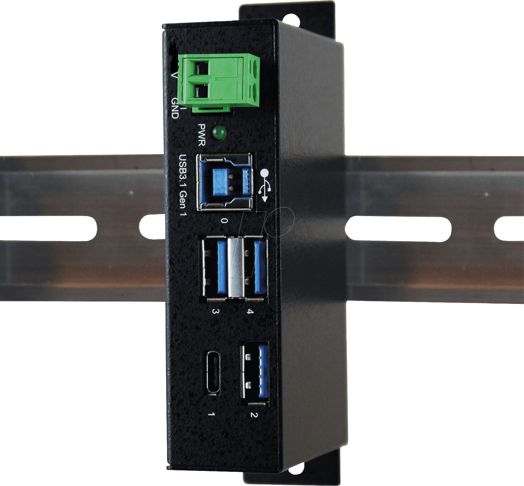 EXSYS EX-1194 - USB 3.0/3.1Metall HUB mit 1x C- und 3x A-Ports