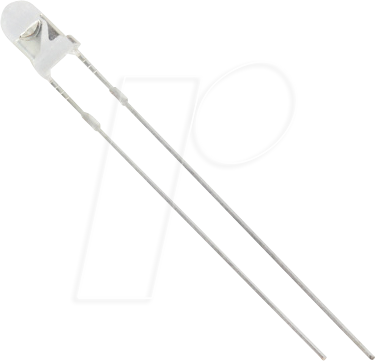 3004Y1C-CSA-A - LED, 3mm, bedrahtet, gelb, 1200 mcd, 25°