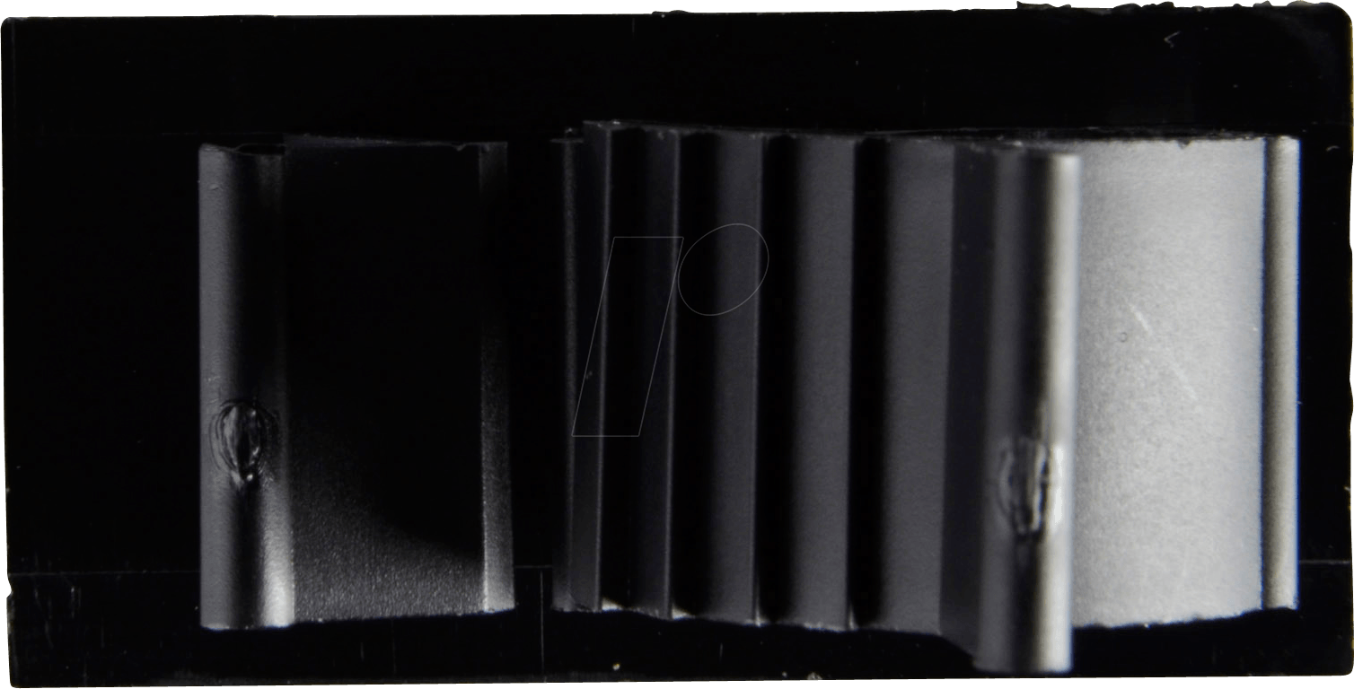 KAB HA 13-15 - Kabelhalter, selbstkleb.,verstellbar,Ø12,6-15,4,sw